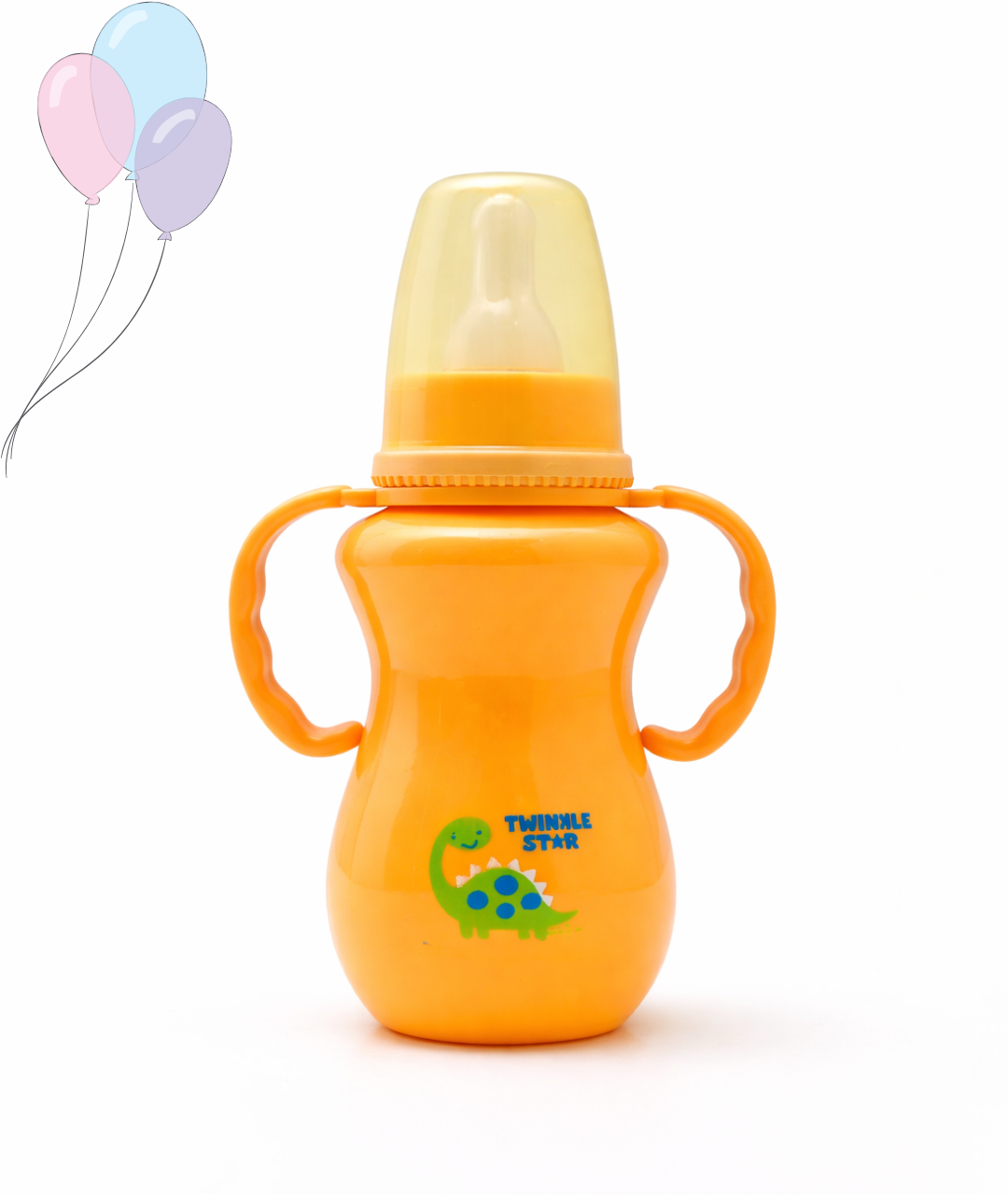 Opaque baby feeder - with Handle (M / 150 ml)