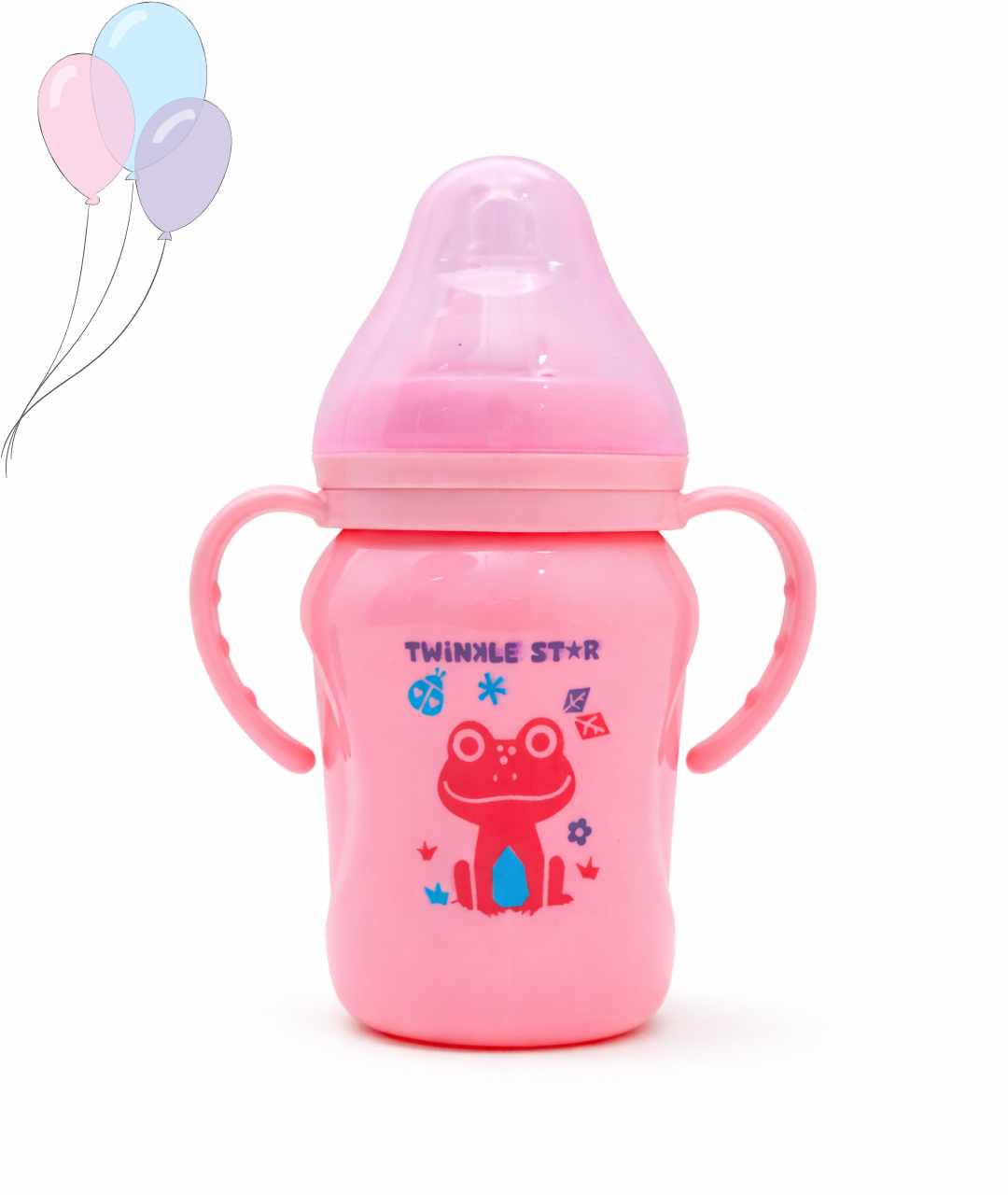 Wide Neck Opaque Baby Feeder- with handle (Medium / 180 ml)