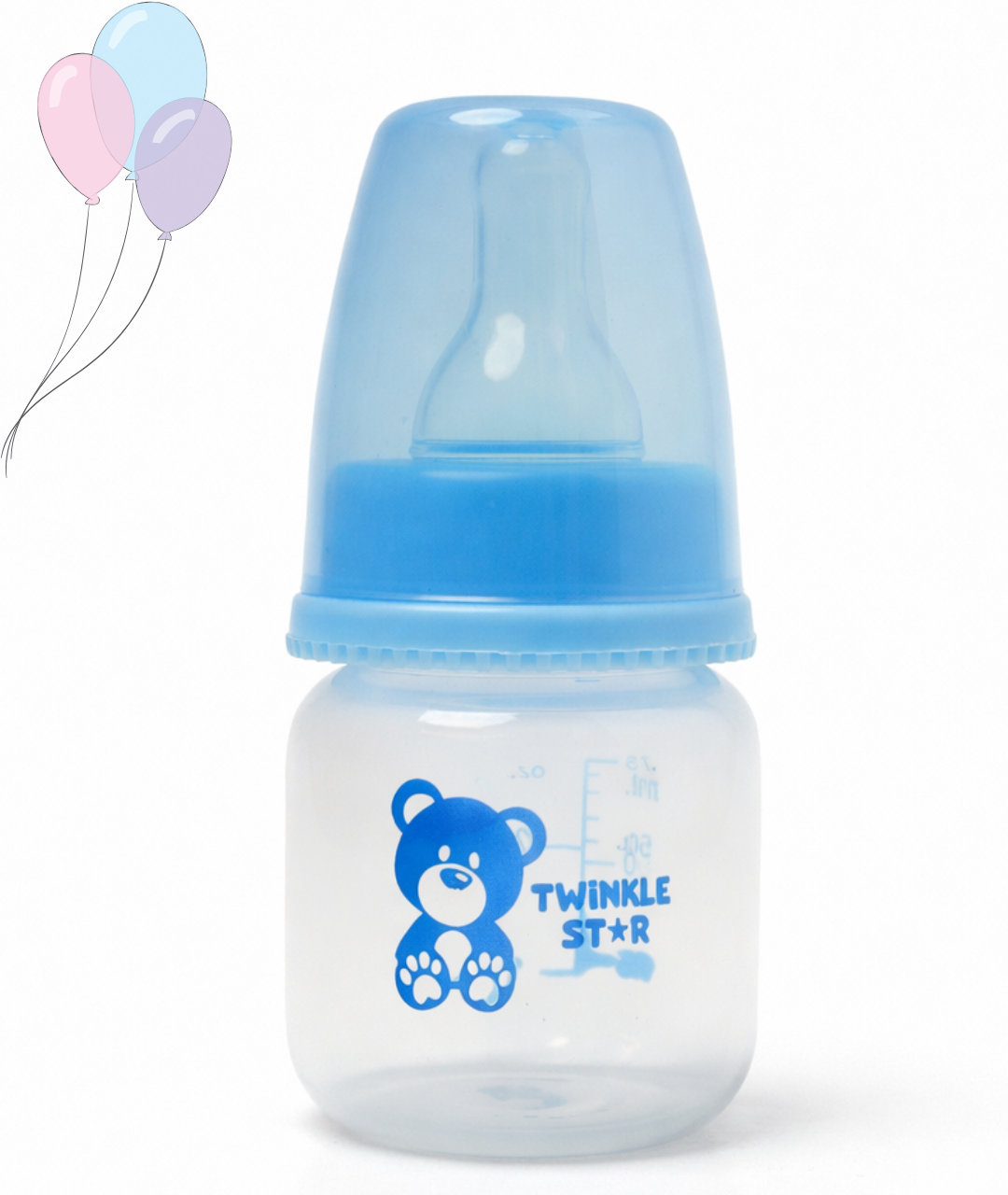 Zero Size Baby Feeder- Transparent (75 ml)