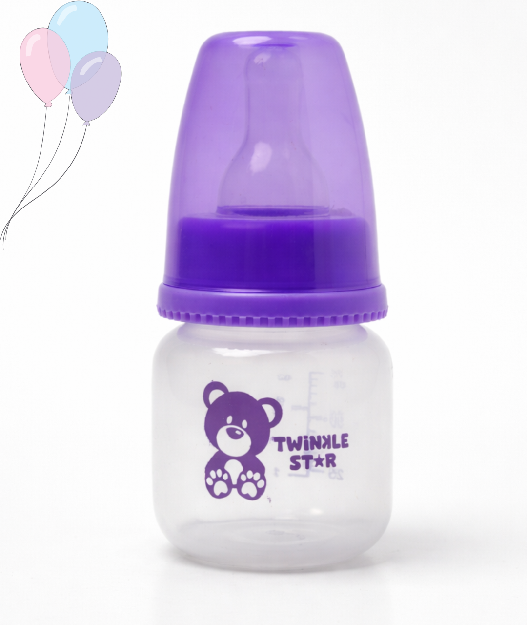 Zero Size Baby Feeder- Transparent (75 ml)