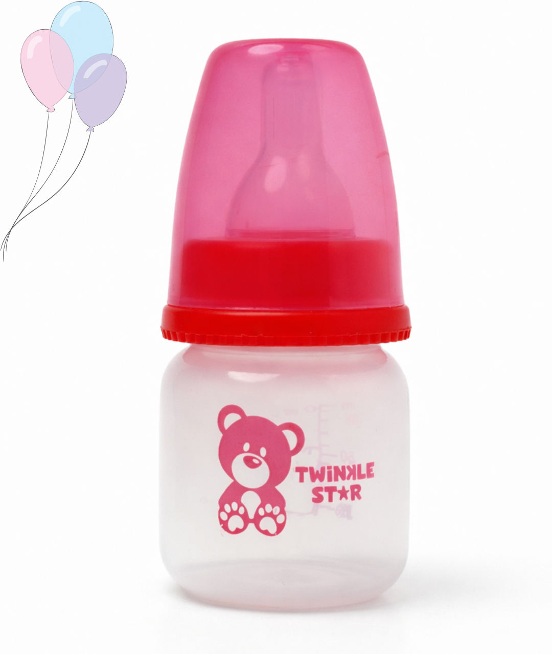 Zero Size Baby Feeder- Transparent (75 ml)