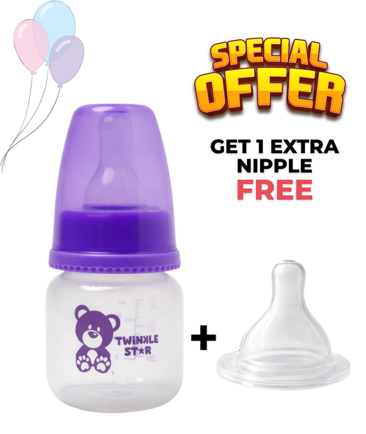 Zero Size Baby Feeder- Transparent (75 ml)