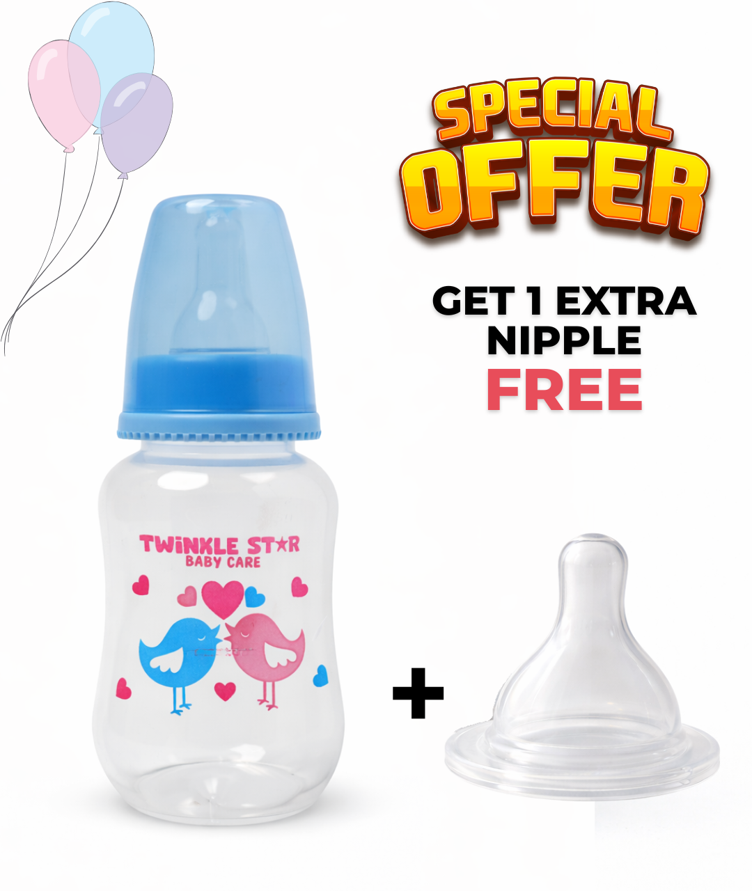 Standard Neck baby feeder (Medium / 150 ML)