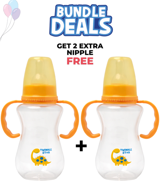 Transparent Feeder - with Handle Bundle Pack (L / 270 ml)