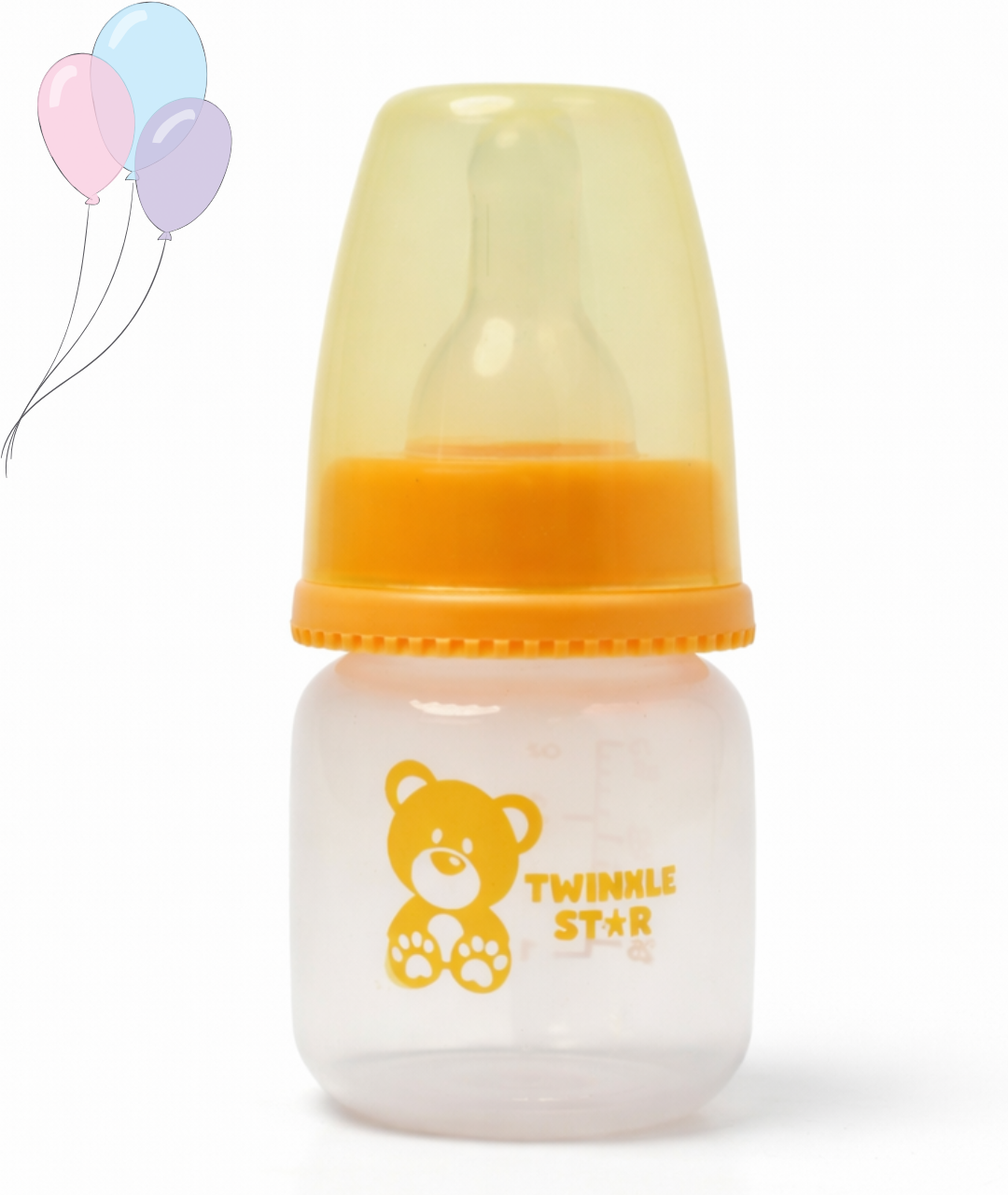 Zero Size Baby Feeder- Transparent (75 ml)