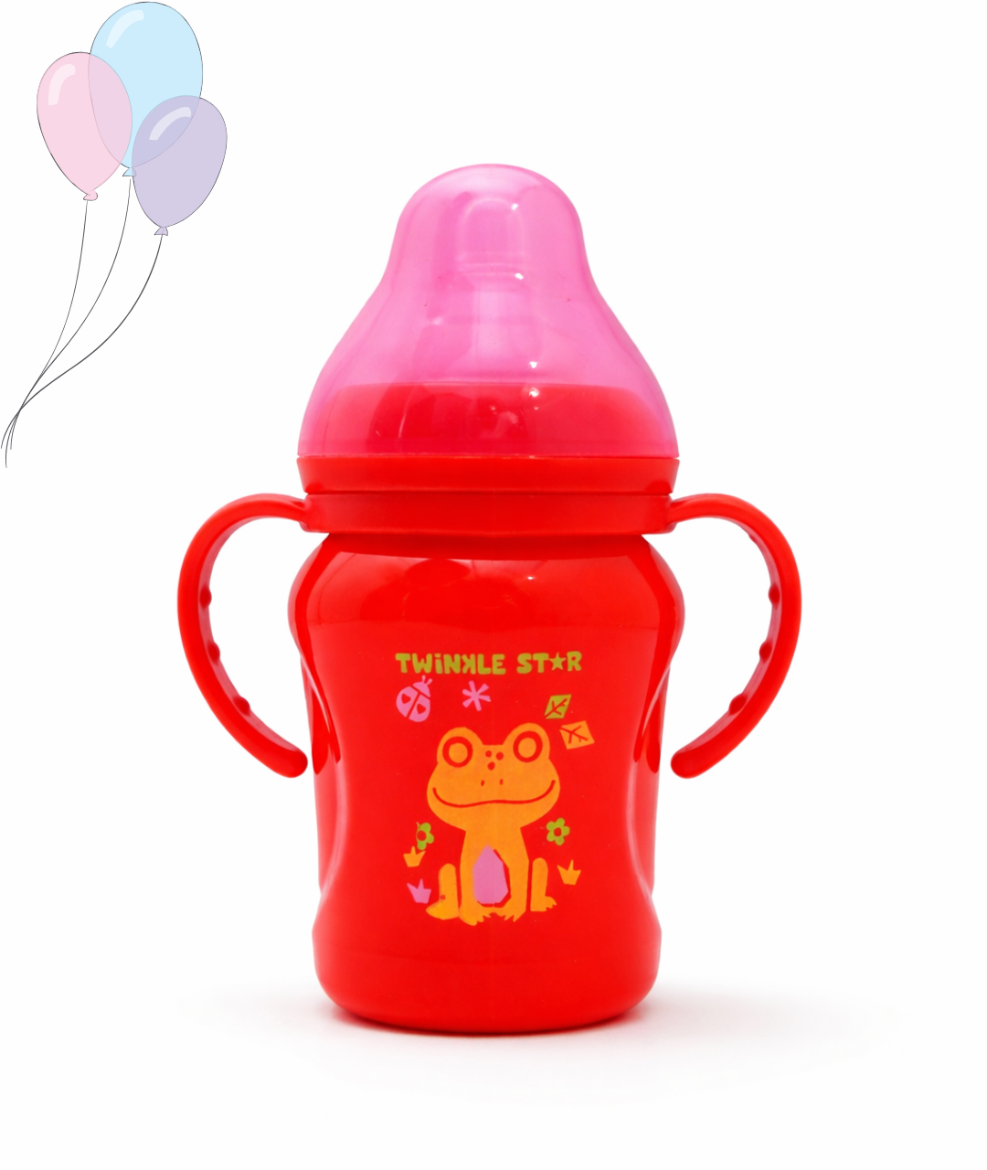 Wide Neck Opaque Baby Feeder- with handle (Medium / 180 ml)
