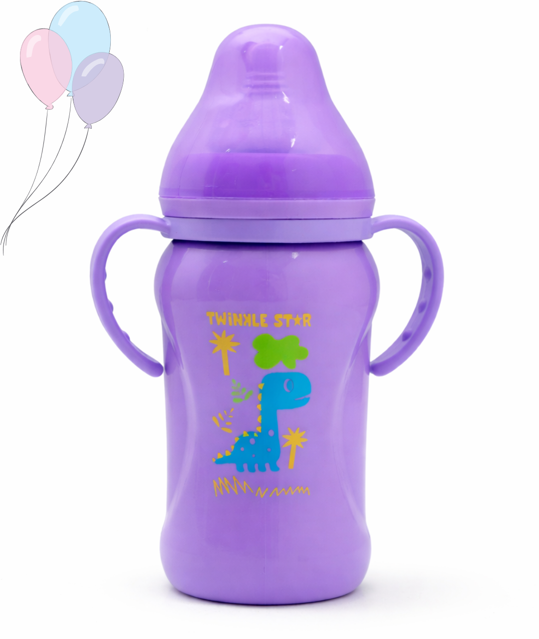 Wide Neck Opaque Baby Feeder- with handle (Large / 270 ml)