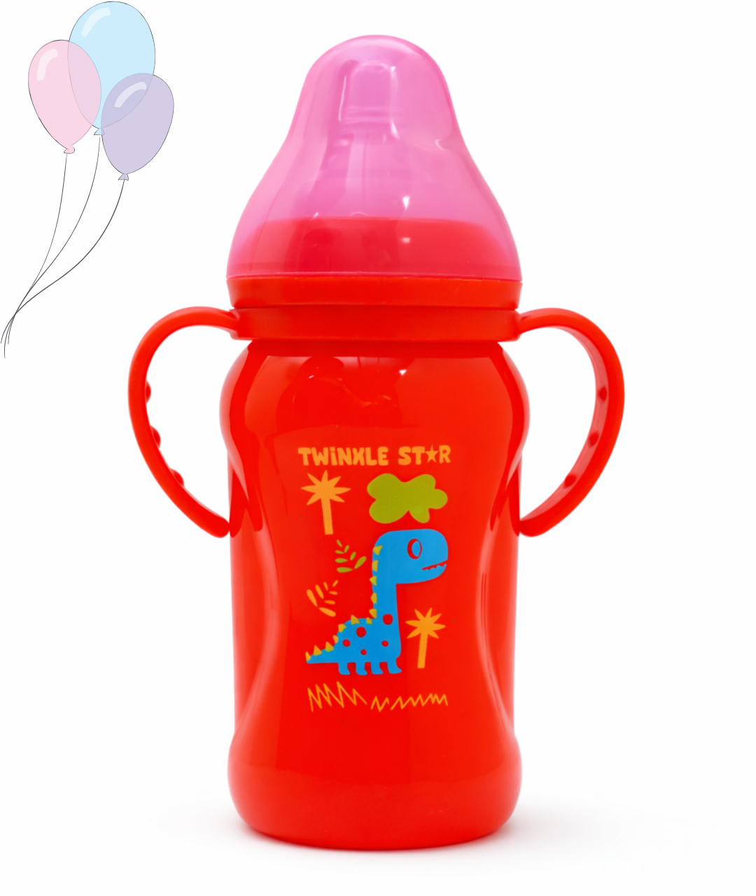 Wide Neck Opaque Baby Feeder- with handle (Large / 270 ml)